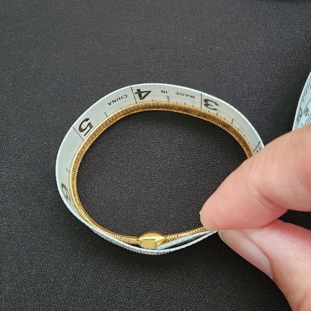 Bracelet mesh style 18k gold - ONLY 1 left!!! - Picture 12 of 15